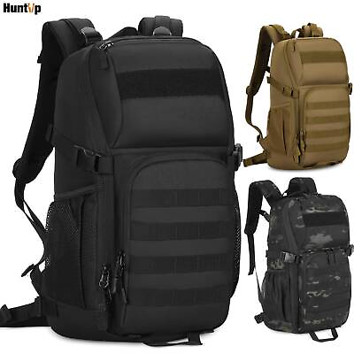 #ad 25L Military Tactical Backpack Large Army Molle Assbault Pack Trekking Rucksack
