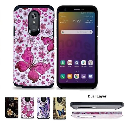 #ad For LG Stylo 5 Stylo 5 Plus 5V Butterfly Series Shockproof Hard Cover Case