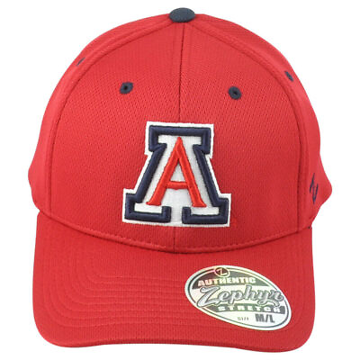 #ad NCAA Arizona Wildcats Cap Zephyr Bear Down Slogan Wildcat Logo Men#x27;s Hat