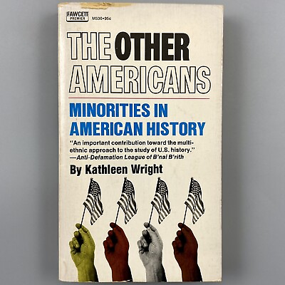#ad The Other Americans By Kathleen Wright 1971 Fawcett Premier PB Book Vintage