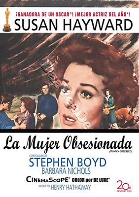 #ad Woman Obsessed NEW PAL Classic DVD Henry Hathaway Susan Hayward Stephen Boyd