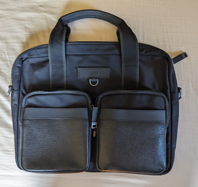 #ad Hugo Boss Briefcase Bag Over the Should or Carry
