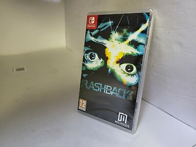 #ad FLASHBACK NEW MINT CONDITION FACTORY SEALED W Y FOLDS FOR NINTENDO SWITCH #A7