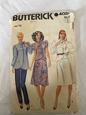 #ad Butterick 4086 Skirt And Too Womens Pattern Size 14 UNCUT Vintage