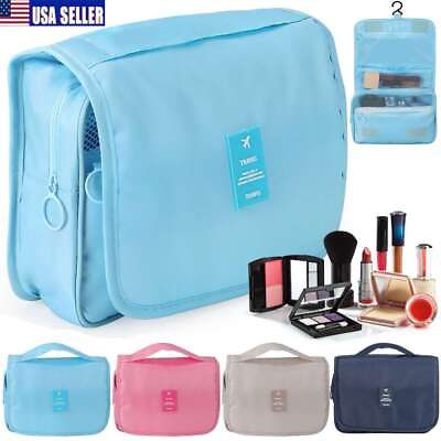 #ad Multifunction Travel Cosmetic Bag Makeup Case Pouch Toiletry Wash Organizer Bag