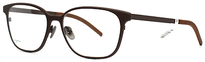 #ad ORGREEN Alma 962 Brown Womens Rectangle Full Rim Eyeglasses 54 16 140 B:39