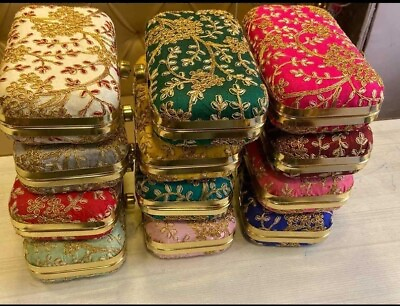 #ad #ad Pack of 20 Clutch Bags Indian Wedding Gifts Wedding favor Christmas Gift