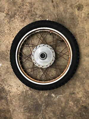 #ad 1978 Yamaha GT80 MX Front Wheel