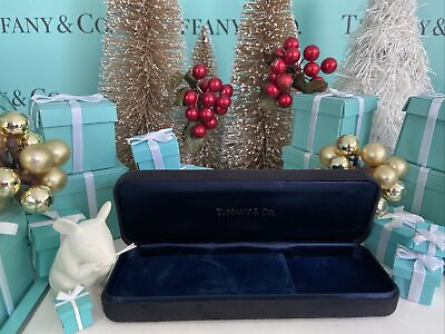 #ad Tiffanyamp;Co. Black Suede Pen Box For A Mini Gold Pen 6”x2”x1” HOLIDAY SALE
