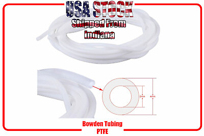 #ad PTFE Bowden Teflon Tube 1.75 Filament 3D printer RepRap Rostock Kossel