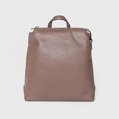 Modern Soft Mid Size Backpack A New Day Taupe
