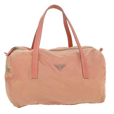 #ad PRADA Shoulder Bag Nylon Pink Auth bs4596