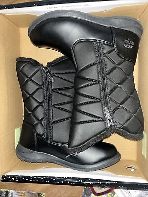 #ad Totes Women#x27;s Edgen Waterproof Zip up Winter Snow Rain Mid Calf Boots 6M US