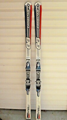 #ad Dynastar Speed Course Team 66 Downhill Snow Skis with Look Bindings 184cm