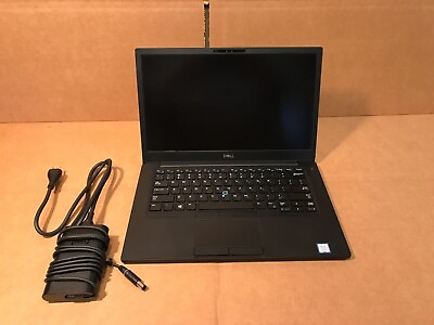 #ad Dell Latitude 7490 Laptop 14quot; i5 8GB 256GB Web Cam Windows 10 Charger battery