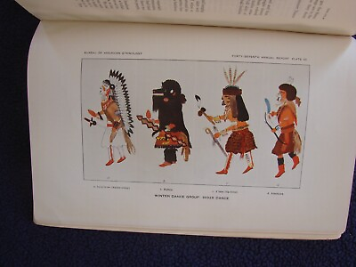 #ad 1932 US Bureau Ethnology 47th Annual Report Acoma Indians Zuni Katcinas Bunzel