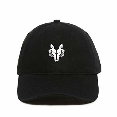#ad Wolf Pack Dad Baseball Cap Embroidered Cotton Adjustable Dad Hat