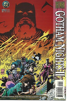 #ad BATMAN GOTHAM NIGHTS II #1 DC COMICS 1995 BAGGED AND BOARDED