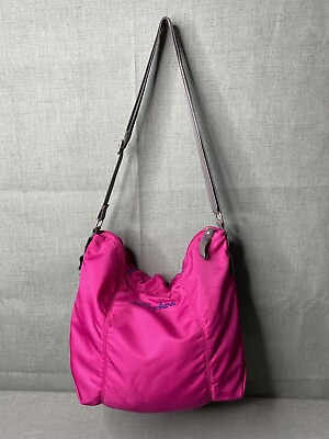 #ad Skechers Skate amp; Surf Bright Pink Purse Tote Shoulder Bag with Bag Tag