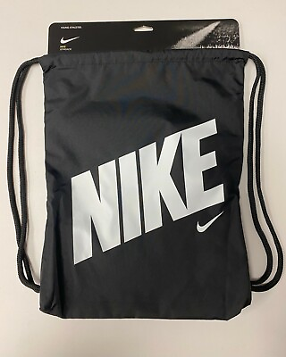 #ad Nike Graphic Kid#x27;s Gym Drawstring Backpack OS Multiple Colors