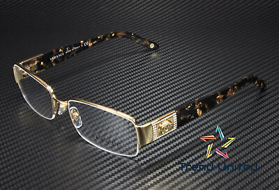 #ad VERSACE VE1175B 1002 Gold Demo Lens 53 mm Women#x27;s Eyeglasses