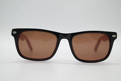 #ad Marion Ramm 07 1409 Black Orange Oval Sunglasses Glasses New