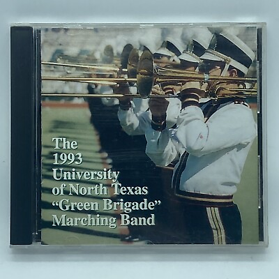 #ad The 1993 University of North Texas quot;Green Brigadequot; Marching Band CD OOP Denton