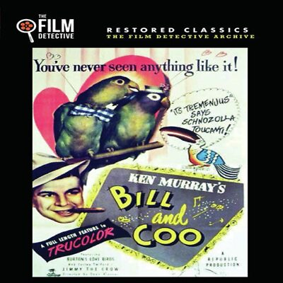 #ad Bill and Coo The Film Detective Restored Version DVD Burton#x27;s Birds