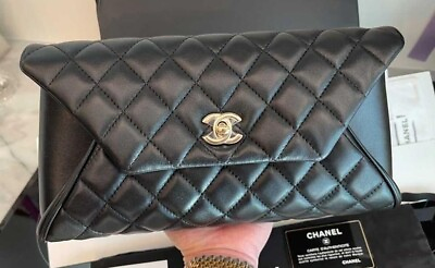 #ad #ad Pre Owned Chanel Holo 25 envolpe Clutch In excellent Condition