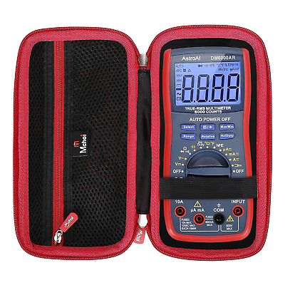 #ad Hard Portable Case Compatible with Astroai Digital Multimeter TRMS 6000 Counts V
