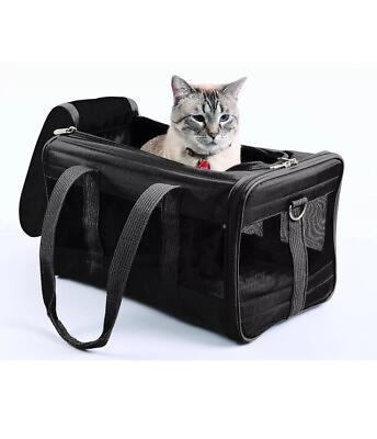 #ad SHERPA Pet Dog Cat Carrier Airline Approved Travel Portable Crate Bag Soft Tote