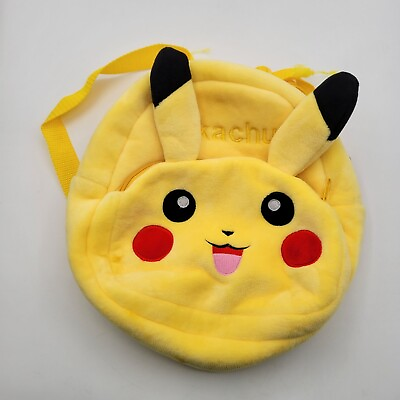 #ad Laboo Pokemon PIKACHU Small Plush Backpack for Toddler Preschooler