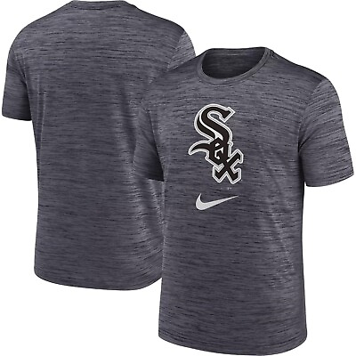 #ad Chicago White Sox Mens Nike Logo Velocity DRI FIT T Shirt Large NWT