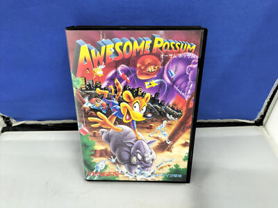 #ad Awesome Possum #x27;93 Mega Drive Japanese NTSC J Used amp; Genuine Action Game