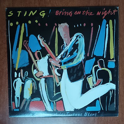 #ad Sting – Bring On The Night 1986 Vinyl 2xLP Jazz Rock Funk Aamp;M Records Rare