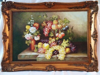#ad framed canvas 24x36 painting