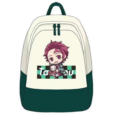 #ad Demon Slayer Shoulders Bag Students Backpack Anime Laptop Bag Fashion Gift #15
