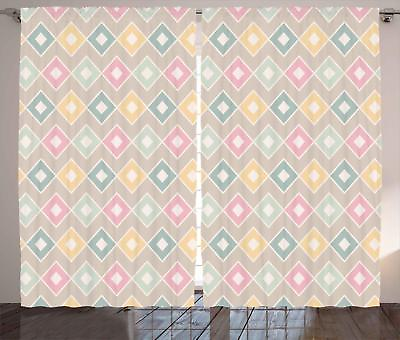 #ad Creative Oriental Curtains 2 Panel Set Decoration 5 Sizes Window Drapes