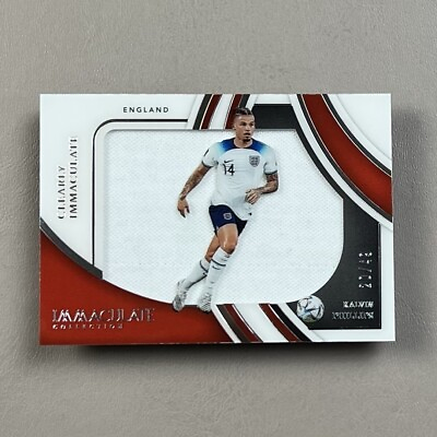 #ad 2022 23 Panini Clearly Immaculate Jerseys KALVIN PHILLIPS Silver # 49 England