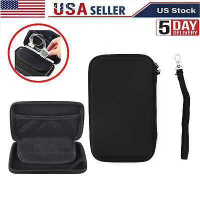 #ad New EVA Protective Travel Carrying Case Bag For Nintendo DS Lite NDSL 3DS Black