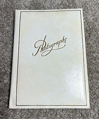 #ad Vntg Flip Up 3.5x5quot; Photo Album • Springfield Products #810 • 32 Pictures • NOS