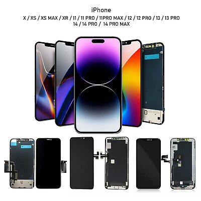 #ad For iPhone XXSXRXS MAX111213 Pro LCD Touch Screen Replacement Repair Parts