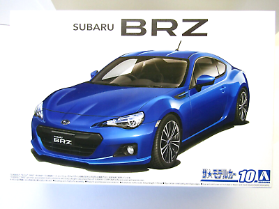 #ad Aoshima 1:24 Scale Subaru ZC6 2012 BRZ Model Kit # 059234 includes RHD amp; LHD