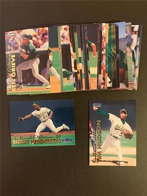 #ad 1999 Fleer Tradition Oakland A#x27;s Athletics Team Set 26 Cards With Update