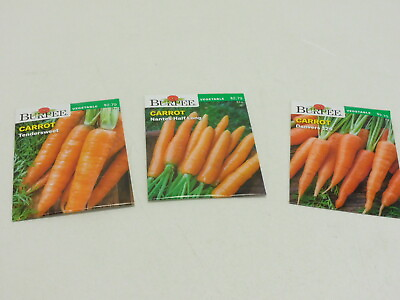 #ad Lot of 195 Packs of Carrot Seeds Tendersweet Nantes Half Long Danvers 126