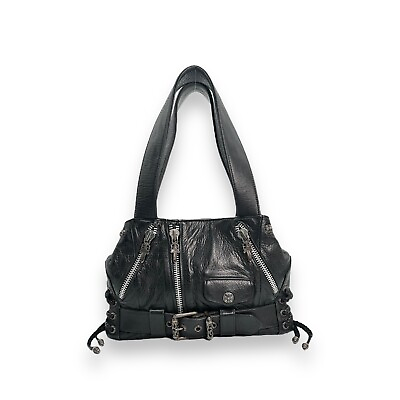 #ad Chrome Hearts JJ Dean Leather Handbag
