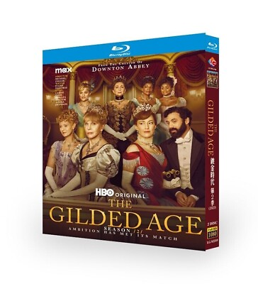 #ad The Gilded Age Season 2 Blu ray 2 Disc TV Series All Region free English Boxed