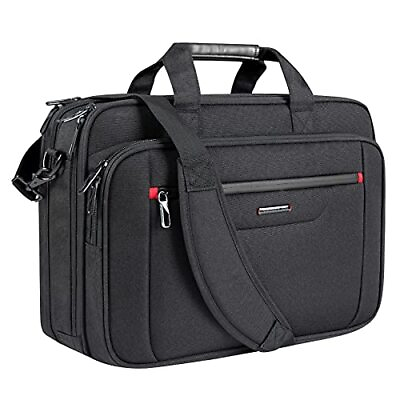#ad Premium Laptop Briefcase Fits 17.3 Inch Shoulder Messenger for Men Women