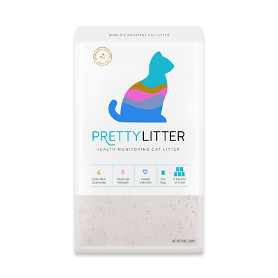 #ad Pretty Litter Cat Litter 8lb Health Monitoring Cat Litter