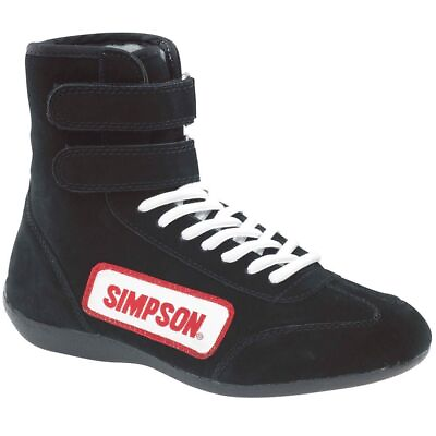 #ad Simpson High Top Shoes 11 Black